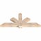Ekena Millwork Redmond Smooth Timber Gable Bracket, Douglas Fir, 60"W x 27"H x 3 1/2"D x 5 1/2"F, 11/12 Pitch GBW060X27X0406RED00SDF - alternate 2